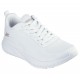 Zapatillas Skechers Bobs Squad Chaos Mujer Blanca 117216/W
