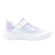 SKECHERS MICROSPEC ADVANCE BEBE 303575N/WLVM BLANCA  Y MORADA