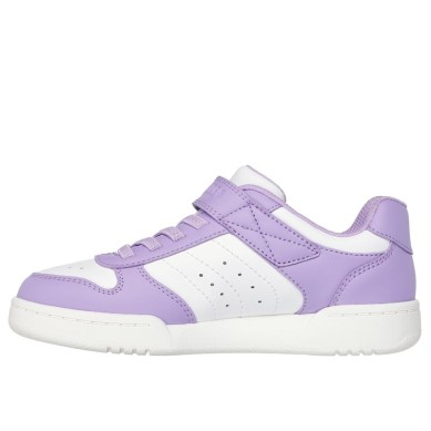 ZAPATILLAS SKECHERS QUICK STREET NIÑA 310241L  BLANCA  LILA