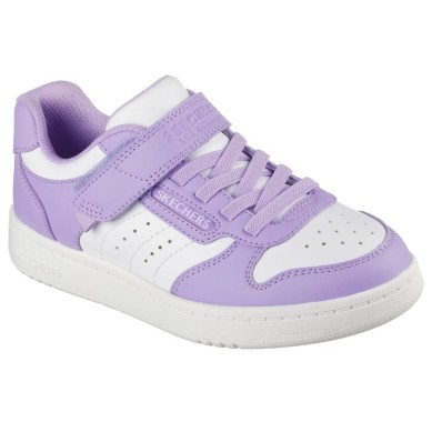 ZAPATILLAS SKECHERS QUICK STREET NIÑA 310241L  BLANCA  LILA