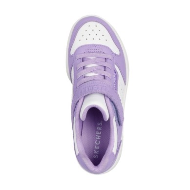 ZAPATILLAS SKECHERS QUICK STREET NIÑA 310241L  BLANCA  LILA