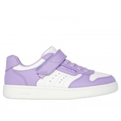 ZAPATILLAS SKECHERS QUICK STREET NIÑA 310241L  BLANCA  LILA