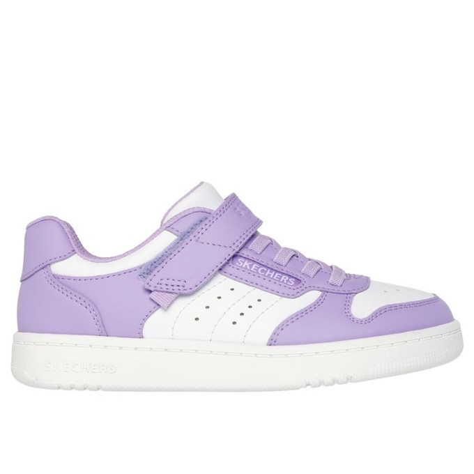 ZAPATILLAS SKECHERS QUICK STREET NIÑA 310241L  BLANCA  LILA