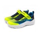 ZAPATILLAS SKECHERS MICROSPEC NIÑO 403926L/YLBL FLUOR Y AZUL