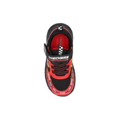 SKECHERS ZAPATILLAS NIÑO ROJAS 402303L/BKRD