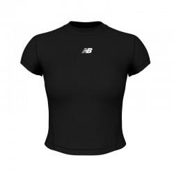 CAMISETA NEW BALANCE MUJER NEGRA  WT51134BK