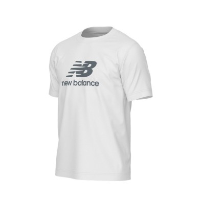 CAMISETA NEW BALANCE HOMBRE MANGA CORTA BLANCA MT41502WT