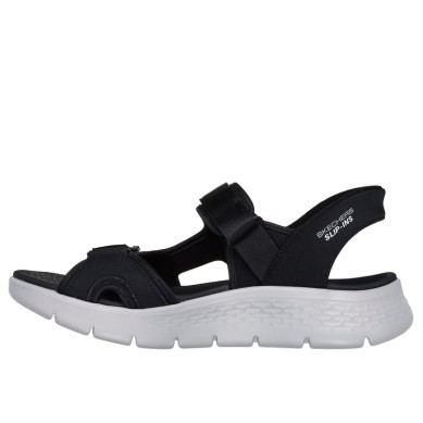 SANDALIAS SKECHERS SLIP-INS HOMBRE GO WALK FLEX-NO MANOS 229210/BKGY NEGRA