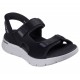 SANDALIAS SKECHERS SLIP-INS HOMBRE GO WALK FLEX-NO MANOS 229210/BKGY NEGRA