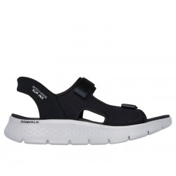 SANDALIAS SKECHERS SLIP-INS HOMBRE GO WALK FLEX-NO MANOS 229210/BKGY NEGRA