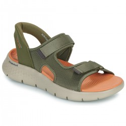 SANDALIAS SKECHERS SLIP-INS HOMBRE GO WALK FLEX-NO MANOS 229210/OLV VERDE