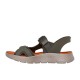 SANDALIAS SKECHERS SLIP-INS HOMBRE GO WALK FLEX-NO MANOS 229210/OLV VERDE