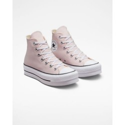 CONVERSE CHUK TAYLOR ALL STAR LIFT HI BOTA PLATAFORMA A05135C ROSA