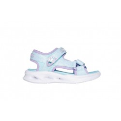 SKECHERS SOLA GLOW SANDALIAS NIÑA 303024L/LBLV AZUL Y MORADO