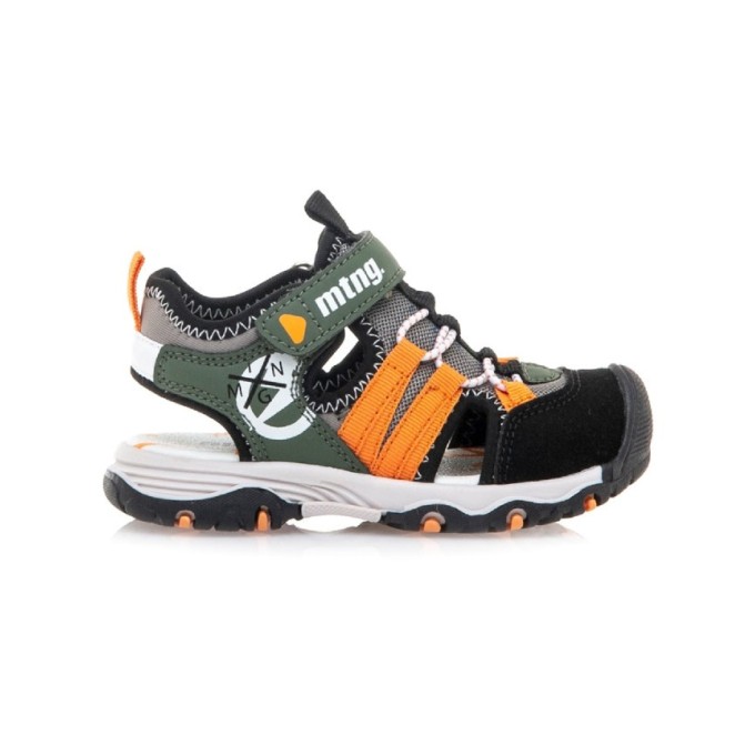 MUSTANG 2025 V ATTITUDE SANDALIAS NIÑO 48740 VERDE Y NARANJA