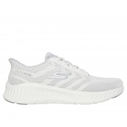 ZAPATILLAS SKECHERS SLIP-INS HOMBRE GO WALK NOW-PAYTON NO MANOS 216375/WGY BLANCA Y GRIS