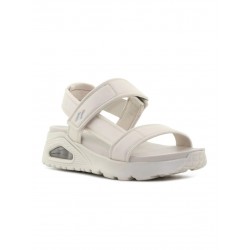 SANDALIAS SKECHERS  MUJER UNO BASICAL BEIGE 120016/OFWT