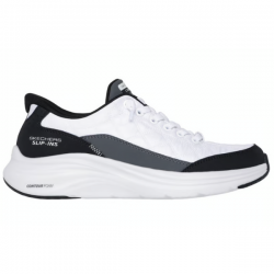 SKECHERS SLIP-INS CONTOUR FOAM  MUJER 150404/WBK BLANCO Y NEGRO