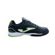ZAPATILLA JOMA FUTBOL SALA TOLEDO JR 2501 NEGRO Y VERDE