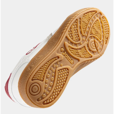 ZAPATILLA JOMA FUTBOL SALA MUNDIAL JR 2502 BLANCA Y BEIGE