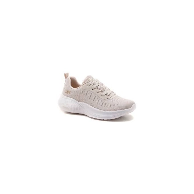 ZAPATILLA SKECHERS MUJER BOBS INFINITY BEIGE 117550/NAT