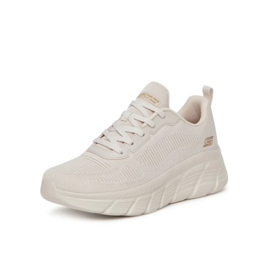 ZAPATILLA SKECHERS MUJER BOBS B FLEX HI FLYING BEIGE 117385/OFWT