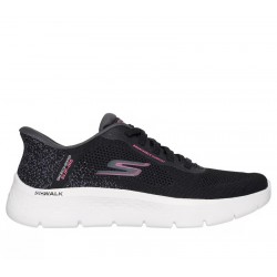 SKECHERS GO WALK FLEX SLIP-INS MUJER 125503/BLK NEGRA