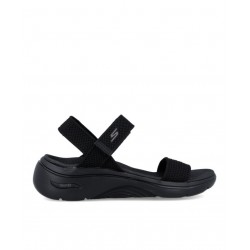 SANDALIA SKECHERS SIL-INS MUJER GO WALK ARCH FIT 2.0 SANDAL ANNIE 140874/BBK NEGRA