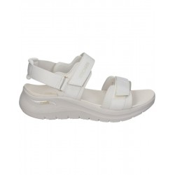 SANDALIA SKECHERS MUJER ARCH FIT GO GETTER 119465/OFWT BEIGE