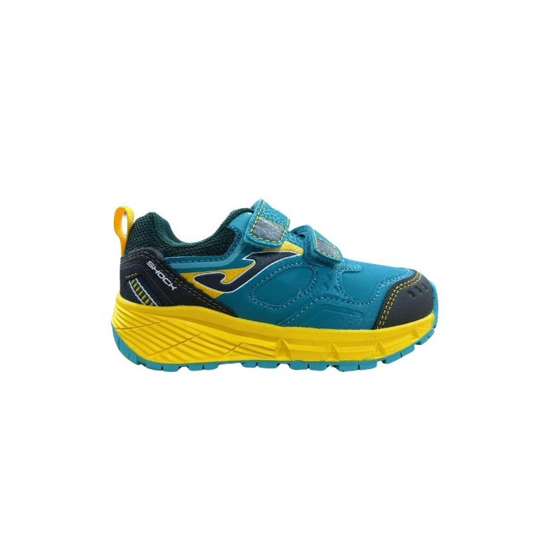 JOMA NIÑO SHOCK JR 2517 PETROLEUM VERDE Y AMARILLO