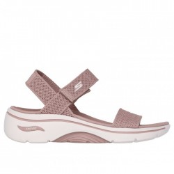 SANDALIA SKECHERS SIL-INS MUJER GO WALK ARCH FIT 2.0 SANDAL ANNIE 140874/MVE ROSA