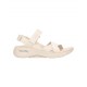 SANDALIA SKECHERS MUJER GO WALK ARCH FIT 140808/NAT NATURAL