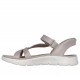 SANDALIA SKECHERS SIL-INS MUJER GO WALK FLEX SANDAL ILLUMINATE 141481/TPE BEIGE