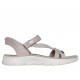 SANDALIA SKECHERS SIL-INS MUJER GO WALK FLEX SANDAL ILLUMINATE 141481/TPE BEIGE