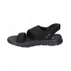 SANDALIA SKECHERS SIL-INS MUJER GO WALK FLEX SANDAL ENTICING 141482/BBK NEGRA