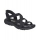SANDALIA SKECHERS MUJER SLIP-INS 163460/BBK NEGRA
