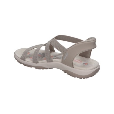 SANDALIA SKECHERS MUJER SLIP-INS 163460/TPE TAUPE