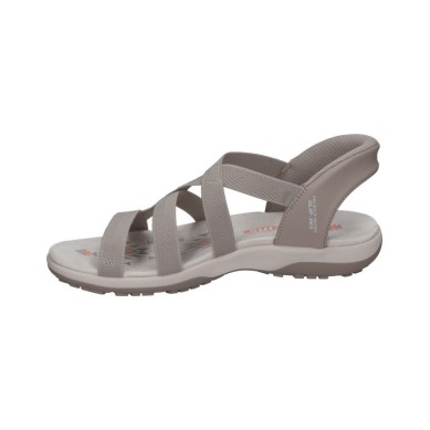 SANDALIA SKECHERS MUJER SLIP-INS 163460/TPE TAUPE