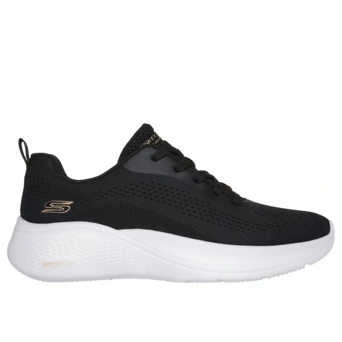 ZAPATILLA SKECHERS MUJER BOBS INFINITY NEGRA 117550/BLK