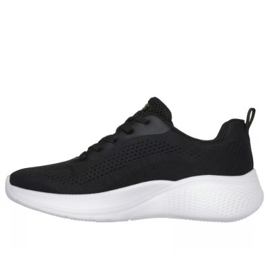 ZAPATILLA SKECHERS MUJER BOBS INFINITY NEGRA 117550/BLK