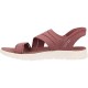 SANDALIA SKECHERS SIL-INS MUJER GO WALK FLEX SANDAL ENTICING 141482/BRN MARRÓN