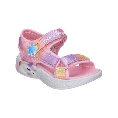 SKECHERS MAGICAL COLLECTION SANDALIAS BEBÉ  UNICORNIO 302682N/LPMT