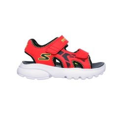 SANDALIAS SKECHERS NIÑO ROJA AQUA BUDDIES 406513L-RDBK