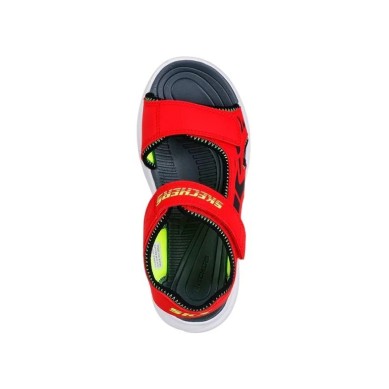 SANDALIAS SKECHERS NIÑO ROJA AQUA BUDDIES 406513L-RDBK