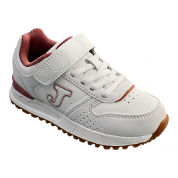ZAPATILLA JOMA NIÑA TORNADO JR 2532 BLANCO ROSA CASUAL
