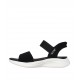SANDALIA SKECHERS MUJER SLIP-INS 119804/BLK NEGRA