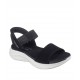 SANDALIA SKECHERS MUJER SLIP-INS 119804/BLK NEGRA