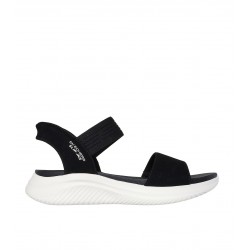 SANDALIA SKECHERS MUJER SLIP-INS 119804/BLK NEGRA