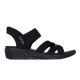SANDALIA SKECHERS MUJER SLIP-INS 163524/BBK NEGRA