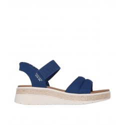 SANDALIAS SKECHERS MUJER BOBS SUN RAY AZUL 114413/NVY